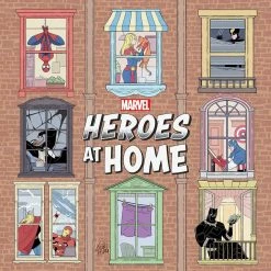 MARVEL COMICS HEROES AT HOME #1