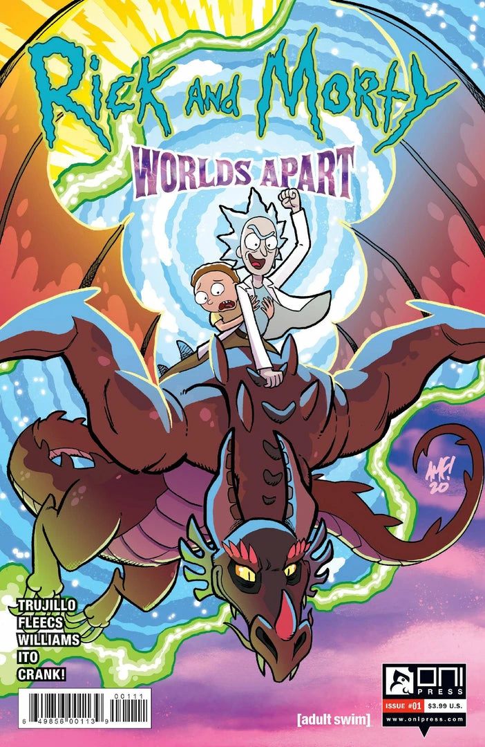 MARVEL COMICS RICK AND MORTY WORLDS APART #1 CVR A FLEECS 1 MARVEL COMICS RICK AND MORTY WORLDS APART #1 CVR A FLEECS