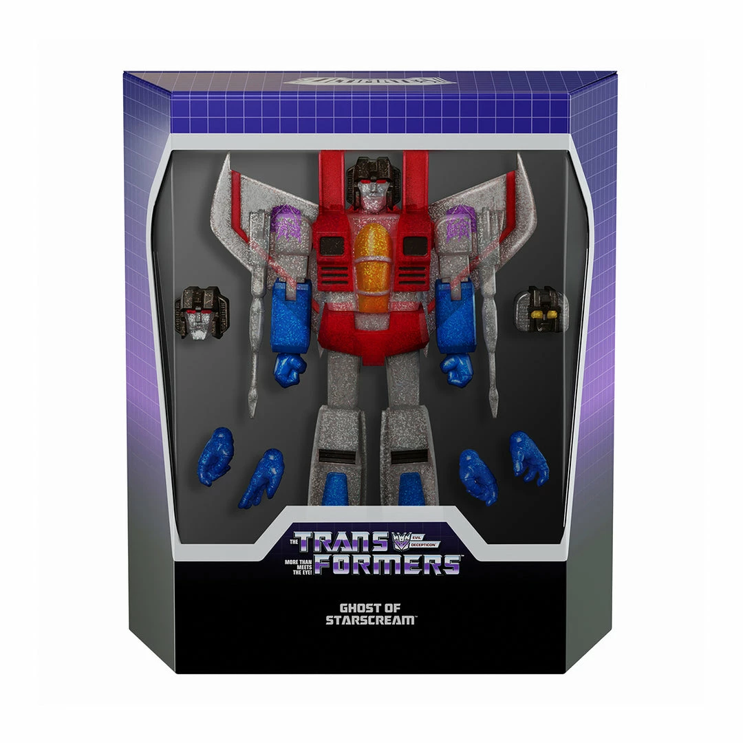 SUPER 7 TRANSFORMERS ULTIMATES WV1 - GHOST OF STARSCREAM AF JUST ARRIVED! 2 SUPER 7 TRANSFORMERS ULTIMATES WV1 - GHOST OF STARSCREAM AF JUST ARRIVED!