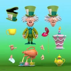 SUPER 7 DISNEY ULTIMATES WAVE 2 - ALICE IN WONDERLAND - MAD HATTER (EST SHIP MAY 2022) FIGURES
