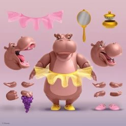 SUPER 7 FIGURES DISNEY ULTIMATES WAVE 2 - FANTASTIA - HYACINTH HIPPO (EST SHIP MAY 2022)