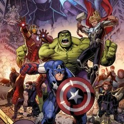 Marvel COMICS AVENGERS #50 INFINITY SAGA PHASE ONE VAR