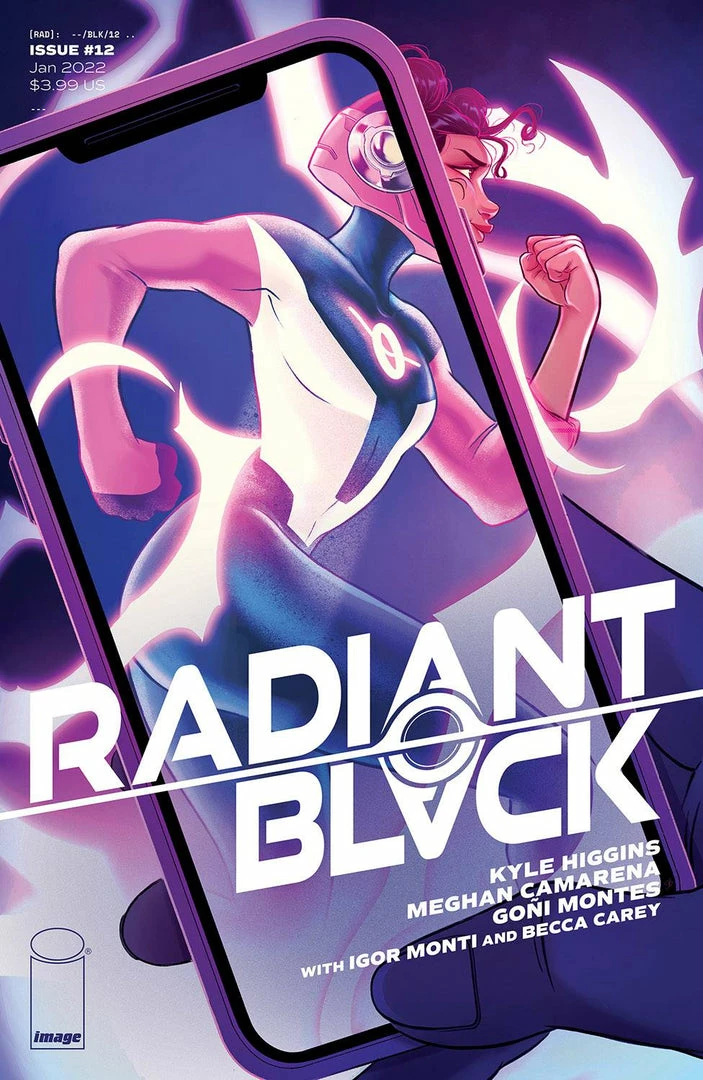 IMAGE COMICS RADIANT BLACK #12 CVR B BOO 1 IMAGE COMICS RADIANT BLACK #12 CVR B BOO