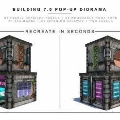 Collector Cave FIGURES EXTREME SETS - BUILDING 7.0 POP UP 1/12 SCALE DIORAMA
