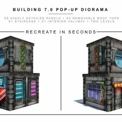 Collector Cave FIGURES EXTREME SETS - BUILDING 7.0 POP UP 1/12 SCALE DIORAMA