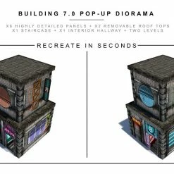 Collector Cave FIGURES EXTREME SETS - BUILDING 7.0 POP UP 1/12 SCALE DIORAMA