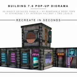 Collector Cave FIGURES EXTREME SETS - BUILDING 7.0 POP UP 1/12 SCALE DIORAMA