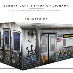 Collector Cave EXTREME SETS - SUBWAY 2.0 POP UP 1/12 SCALE DIORAMA