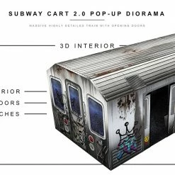 Collector Cave EXTREME SETS - SUBWAY 2.0 POP UP 1/12 SCALE DIORAMA