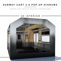 Collector Cave EXTREME SETS - SUBWAY 2.0 POP UP 1/12 SCALE DIORAMA