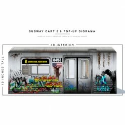 Collector Cave EXTREME SETS - SUBWAY 2.0 POP UP 1/12 SCALE DIORAMA