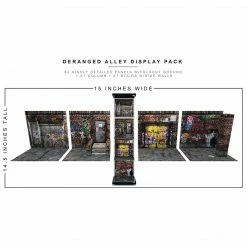 Collector Cave EXTREME SETS - DERANGED ALLEY 1/12 SCALE DISPLAY PACK FIGURES