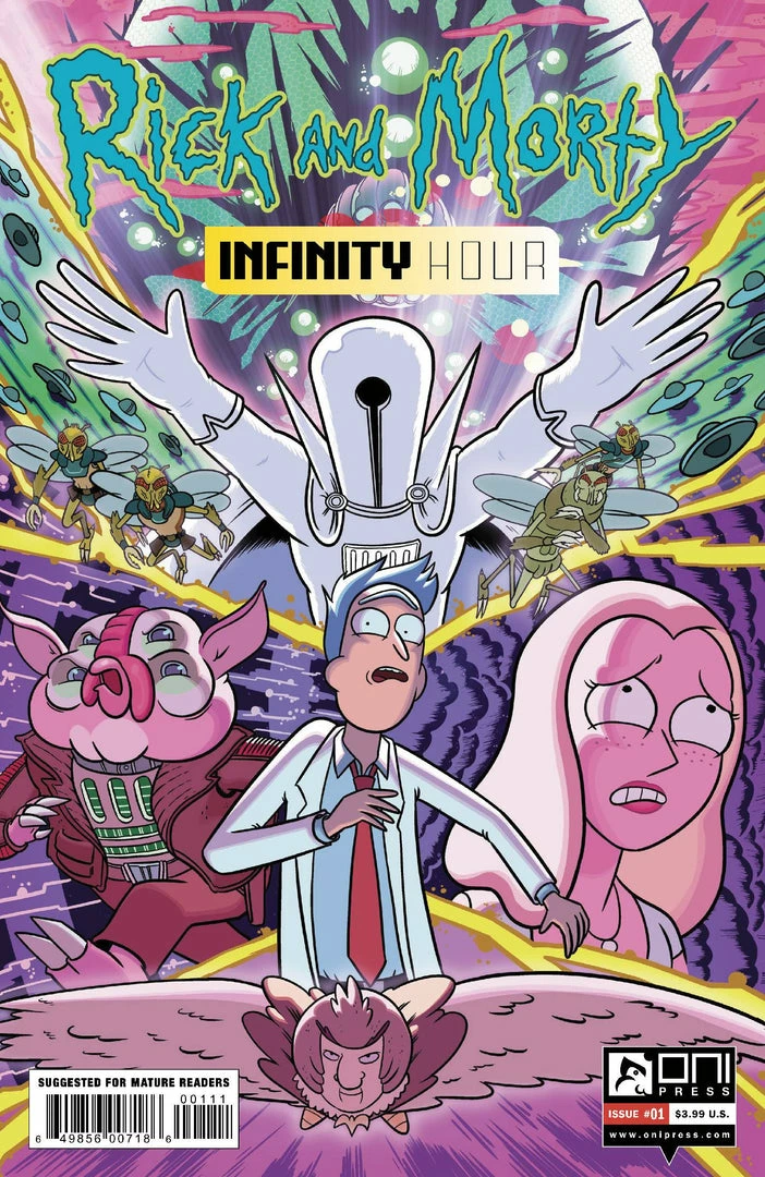 ONI PRESS INC. COMICS RICK AND MORTY INFINITY HOUR #1 CVR A ELLERBY 1 ONI PRESS INC. COMICS RICK AND MORTY INFINITY HOUR #1 CVR A ELLERBY