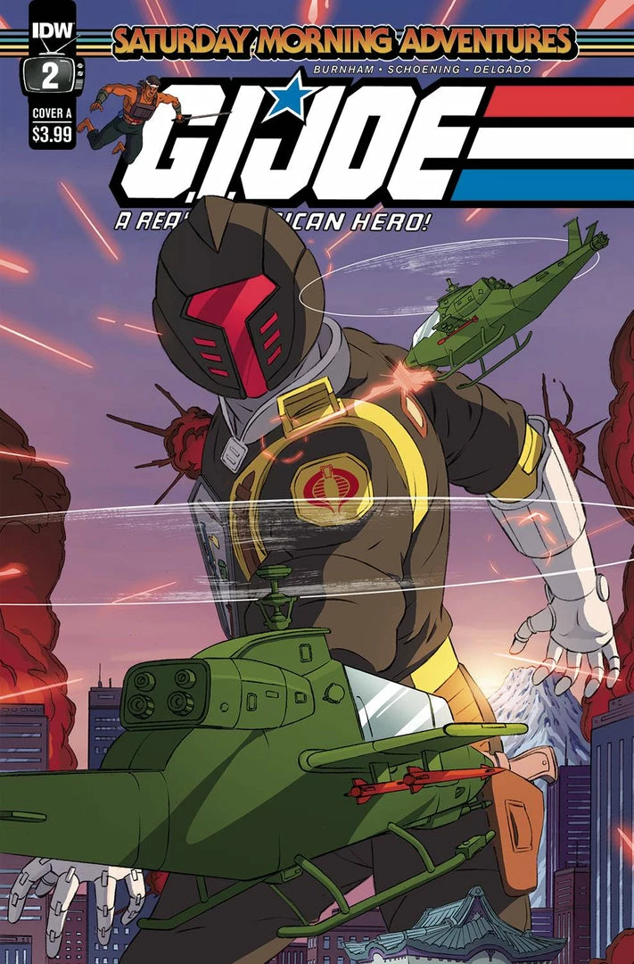 IDW PUBLISHING GI JOE RAH SATURDAY MORNING ADV #2 (OF 4) CVR A SCHOENING 1 IDW PUBLISHING GI JOE RAH SATURDAY MORNING ADV #2 (OF 4) CVR A SCHOENING