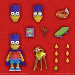 SUPER 7 FIGURES SIMPSONS ULTIMATES WAVE 2 - BARTMAN (DECEMBER 2022)