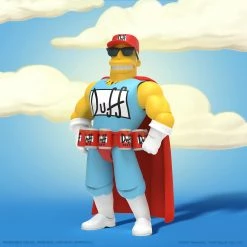 SUPER 7 FIGURES SIMPSONS ULTIMATES WAVE 2 - DUFFMAN (DECEMBER 2022)
