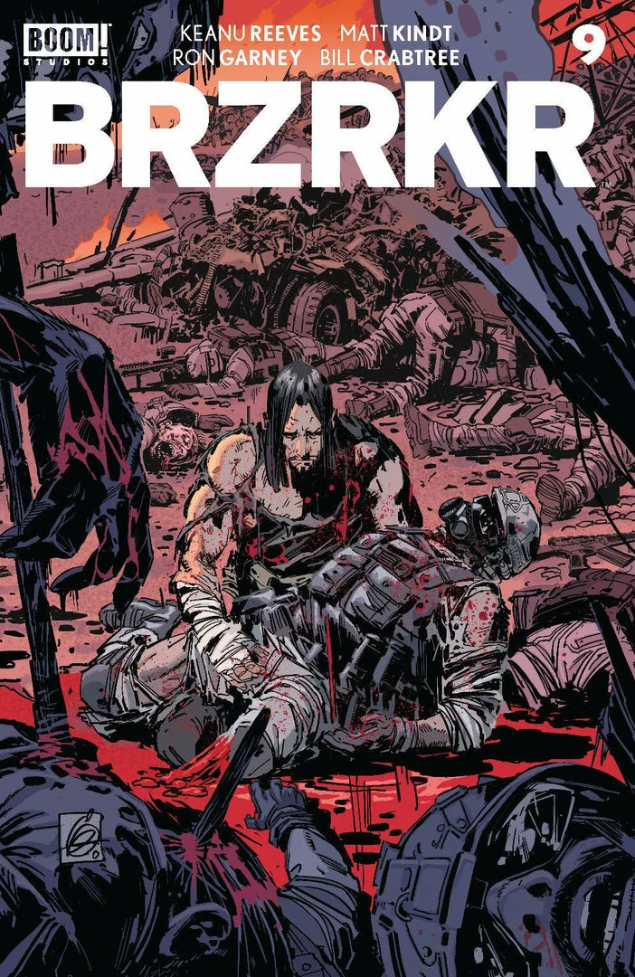 BOOM! STUDIOS COMICS BRZRKR (BERZERKER) #9 (OF 12) CVR C GARNEY FOIL (MR) 1 BOOM! STUDIOS COMICS BRZRKR (BERZERKER) #9 (OF 12) CVR C GARNEY FOIL (MR)