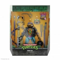 SUPER 7 TMNT ULTIMATES WAVE 7 - PUNKER DON 7" ACTION FIGURE (PREORDER APRIL 2023) FIGURES