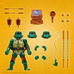 SUPER 7 TMNT ULTIMATES WAVE 7 - WARRIOR METALHEAD MICHELANGELO 7" ACTION FIGURE (PREORDER APRIL 2023)