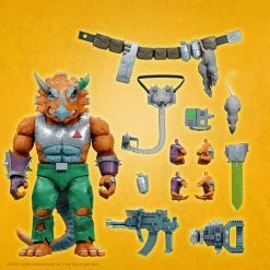 SUPER 7 TMNT ULTIMATES WAVE 7 - TRICERATON 7" ACTION FIGURE (PREORDER APRIL 2023) FIGURES