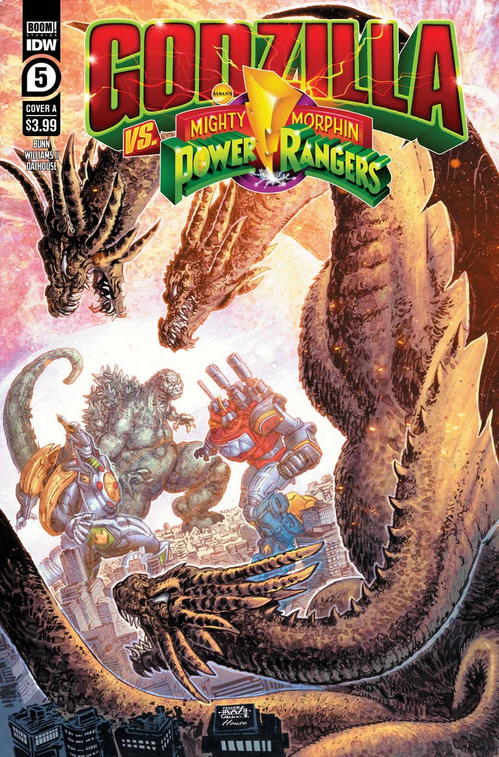 IDW PUBLISHING GODZILLA VS MMPR #5 (OF 5) CVR A WILLIAMS (C: 1-0-0) (9/7/22) COMICS 1 IDW PUBLISHING GODZILLA VS MMPR #5 (OF 5) CVR A WILLIAMS (C: 1-0-0) (9/7/22) COMICS