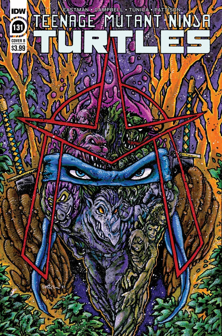 IDW PUBLISHING COMICS TMNT ONGOING #131 CVR B EASTMAN 1 IDW PUBLISHING COMICS TMNT ONGOING #131 CVR B EASTMAN