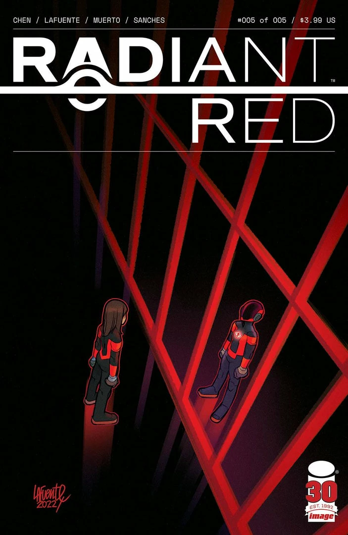 IMAGE COMICS RADIANT RED #5 (OF 5) CVR A LAFUENTE & MUERTO 1 IMAGE COMICS RADIANT RED #5 (OF 5) CVR A LAFUENTE & MUERTO