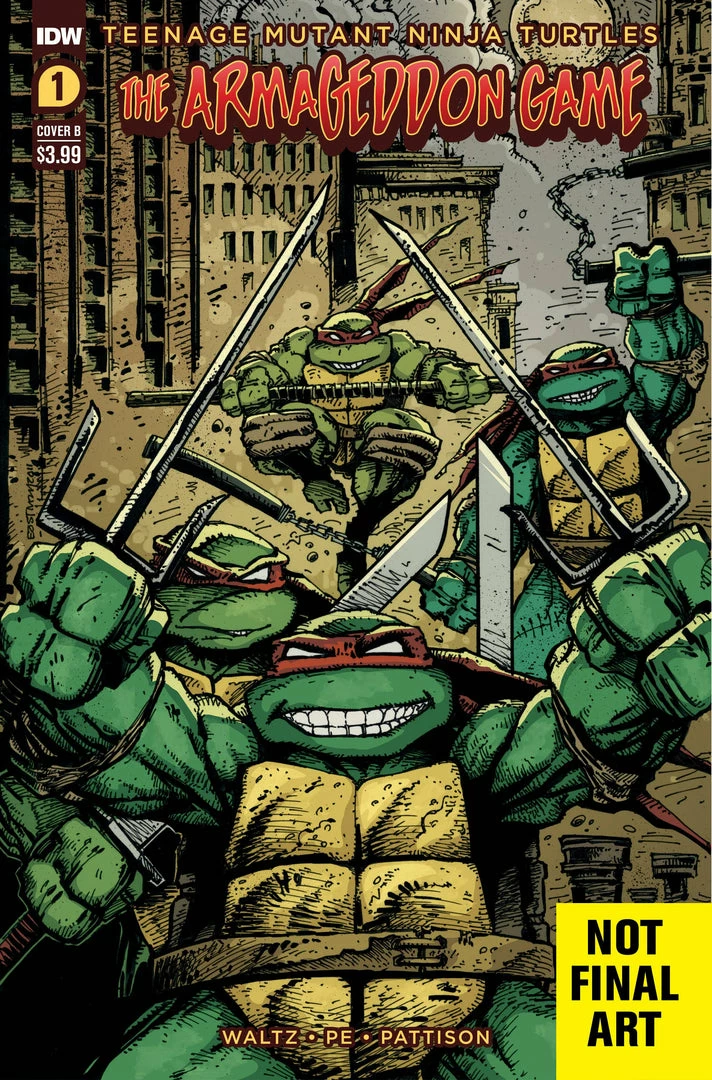 IDW PUBLISHING COMICS TMNT ARMAGEDDON GAME #1 CVR B EASTMAN (9/7/22) 1 IDW PUBLISHING COMICS TMNT ARMAGEDDON GAME #1 CVR B EASTMAN (9/7/22)