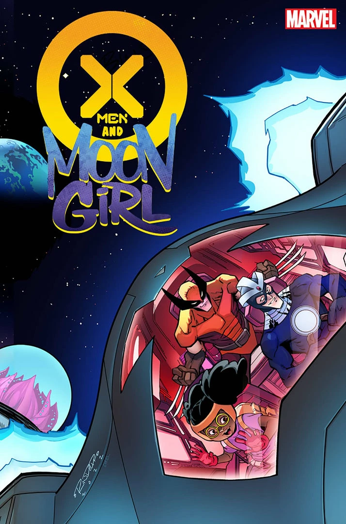 MARVEL PRH COMICS X-MEN AND MOON GIRL #1 RANDOLPH CONNECTING VAR (9/7/22) 1 MARVEL PRH COMICS X-MEN AND MOON GIRL #1 RANDOLPH CONNECTING VAR (9/7/22)