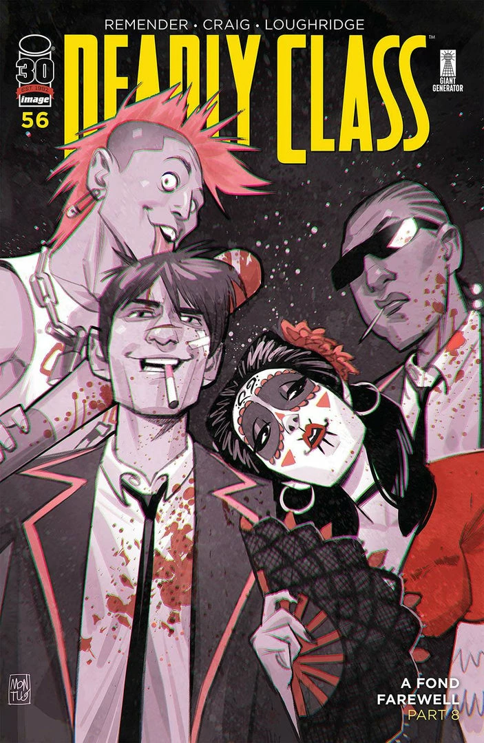 IMAGE COMICS DEADLY CLASS #56 CVR C MONTLLO (MR) (9/21/22) 1 IMAGE COMICS DEADLY CLASS #56 CVR C MONTLLO (MR) (9/21/22)