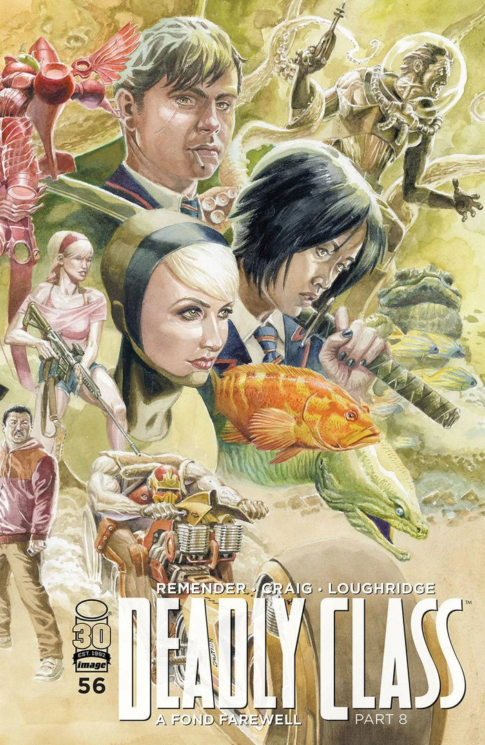 IMAGE COMICS DEADLY CLASS #56 CVR E JONES (MR) (9/21/22) 1 IMAGE COMICS DEADLY CLASS #56 CVR E JONES (MR) (9/21/22)