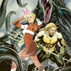 DC COMICS JUSTICE LEAGUE VS LEGION OF SUPERHEROES #5 CVR B MOORE CARD (8/17/22)