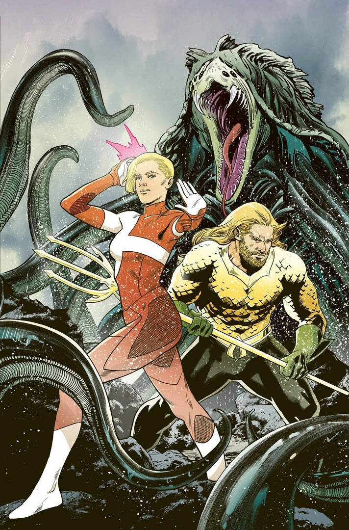 DC COMICS JUSTICE LEAGUE VS LEGION OF SUPERHEROES #5 CVR B MOORE CARD (8/17/22) 1 DC COMICS JUSTICE LEAGUE VS LEGION OF SUPERHEROES #5 CVR B MOORE CARD (8/17/22)