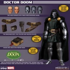 MEZCO ONE-12 COLLECTIVE - DOCTOR DOOM DELUXE EDITION (JUNE 23) FIGURES