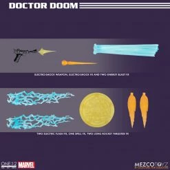 MEZCO ONE-12 COLLECTIVE - DOCTOR DOOM DELUXE EDITION (JUNE 23) FIGURES