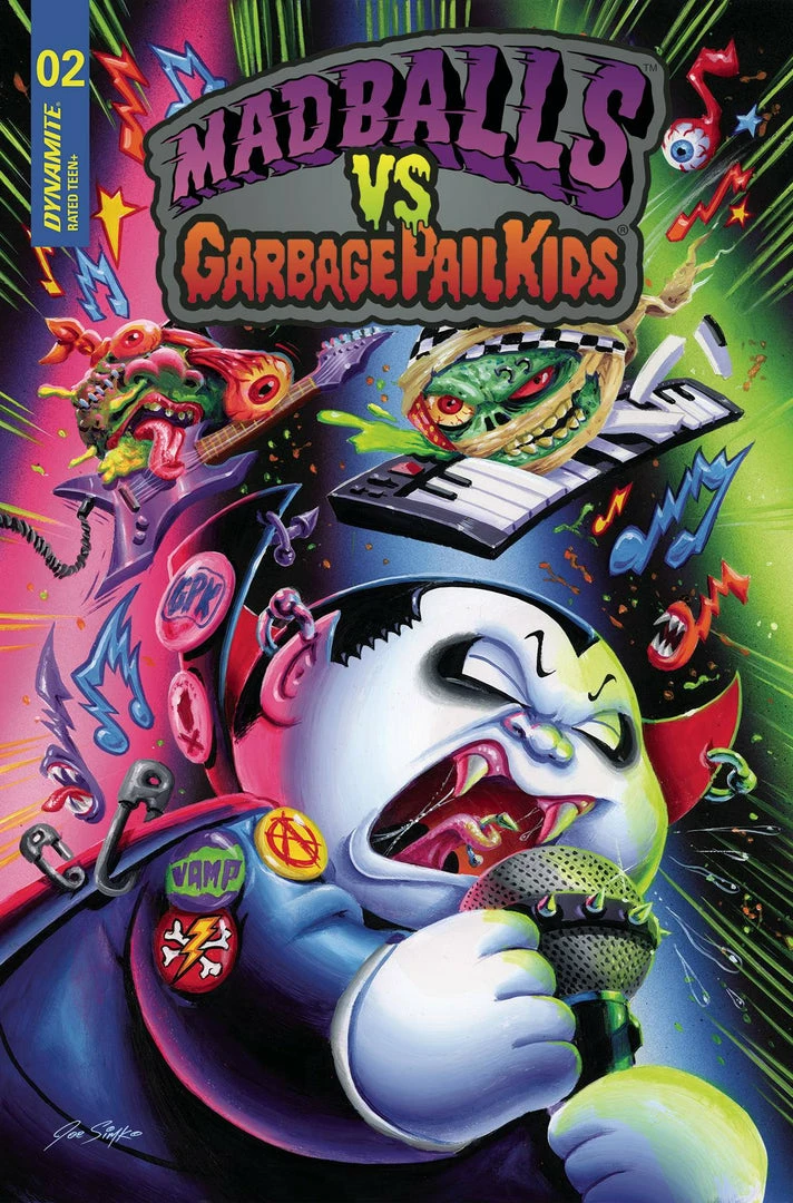 DYNAMITE COMICS MADBALLS VS GARBAGE PAIL KIDS #2 CVR A SIMKO (8/17/22) 1 DYNAMITE COMICS MADBALLS VS GARBAGE PAIL KIDS #2 CVR A SIMKO (8/17/22)