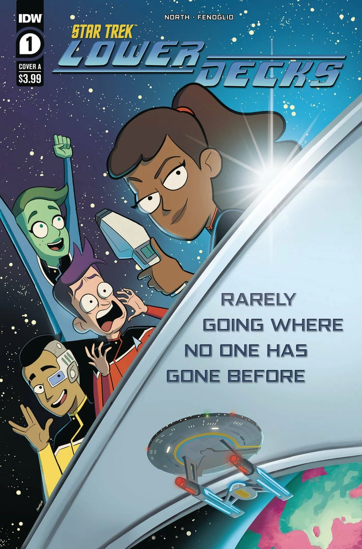 IDW PUBLISHING COMICS STAR TREK LOWER DECKS #1 CVR A FENOGLIO (9/14/22) 1 IDW PUBLISHING COMICS STAR TREK LOWER DECKS #1 CVR A FENOGLIO (9/14/22)