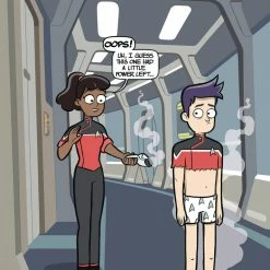 IDW PUBLISHING COMICS STAR TREK LOWER DECKS #1 CVR B FOSGITT (9/14/22)