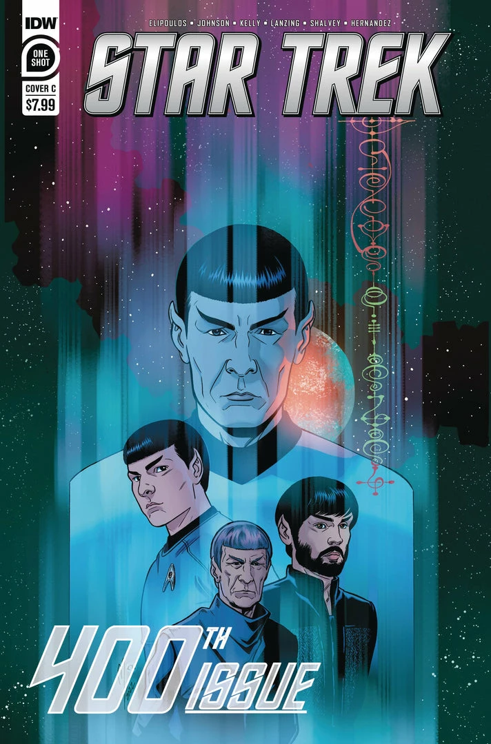 IDW PUBLISHING COMICS STAR TREK #400 CVR C LEVENS (9/7/22) 1 IDW PUBLISHING COMICS STAR TREK #400 CVR C LEVENS (9/7/22)