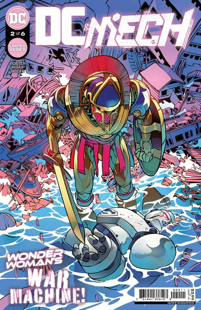 DC COMICS DC MECH #2 (OF 6) CVR A RIVAS (8/24/22) 1 DC COMICS DC MECH #2 (OF 6) CVR A RIVAS (8/24/22)