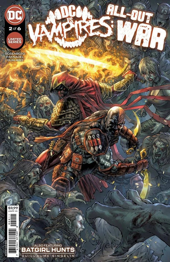 DC COMICS DC VS VAMPIRES ALL-OUT WAR #2 (OF 6) CVR A QUAH (8/17/22) 1 DC COMICS DC VS VAMPIRES ALL-OUT WAR #2 (OF 6) CVR A QUAH (8/17/22)