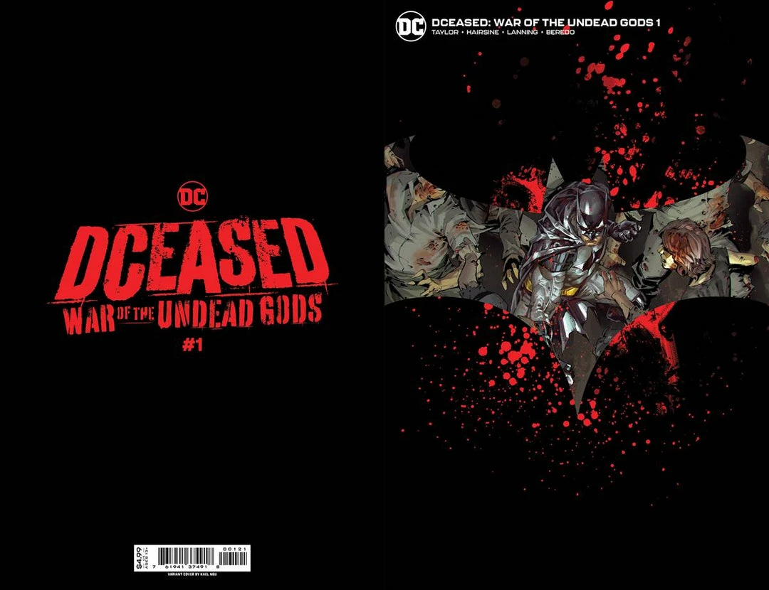 DC COMICS DCEASED WAR OF UNDEAD GODS #1 (OF 8) CVR B NGU ACETATE VAR (8/10/22) 1 DC COMICS DCEASED WAR OF UNDEAD GODS #1 (OF 8) CVR B NGU ACETATE VAR (8/10/22)