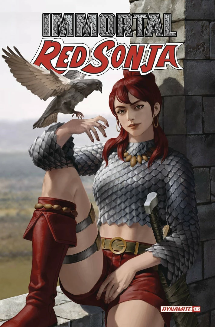 DYNAMITE COMICS IMMORTAL RED SONJA #6 CVR B YOON (9/14/22) 1 DYNAMITE COMICS IMMORTAL RED SONJA #6 CVR B YOON (9/14/22)