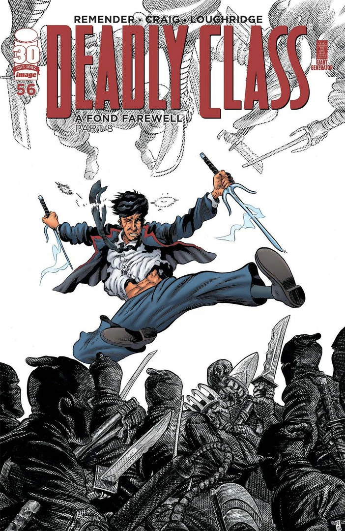IMAGE COMICS DEADLY CLASS #56 CVR F NIXEY (MR) (9/21/22) 1 IMAGE COMICS DEADLY CLASS #56 CVR F NIXEY (MR) (9/21/22)