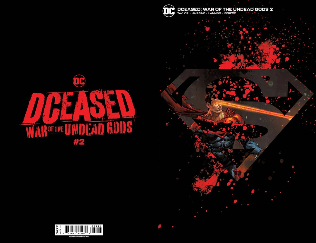 DC COMICS DCEASED WAR OF UNDEAD GODS #2 (OF 8) CVR B NGU ACETATE VAR (9/21/22) 1 DC COMICS DCEASED WAR OF UNDEAD GODS #2 (OF 8) CVR B NGU ACETATE VAR (9/21/22)