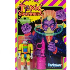 Ny-collectorcave TOXIC CRUSADERS RADIATOIN RANGER 3/4 REACTION FIGURE Broken Tab