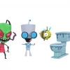 DIAMOND SELECT TOYS LLC FIGURES DIAMOND SELECTS - INVADER ZIM SERIES 1 DELUXE - ZIM & GIR ACTION FIGURE 2-PACK (AUGUST 2021)