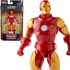 Collector Cave MARVEL LEGENDS - AVENGERS COMIC SERIES - IRON MAN MODEL 70 ACTION FIGURE (SEPT 2022) FIGURES