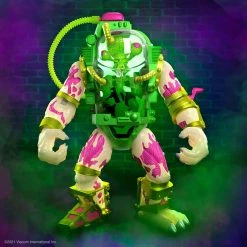 SUPER 7 TMNT ULTIMATES ENTERTAINMENT EARTH EXCLUSIVE MUTAGEN MAN (GLOW IN THE DARK) 7" ACTION FIGURE JUST ARRIVED!