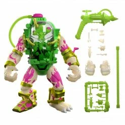 SUPER 7 TMNT ULTIMATES ENTERTAINMENT EARTH EXCLUSIVE MUTAGEN MAN (GLOW IN THE DARK) 7" ACTION FIGURE JUST ARRIVED!